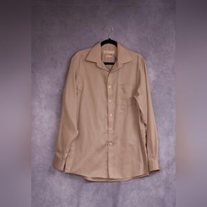 Michael Kors Non Iron mens Button Down size 34/35